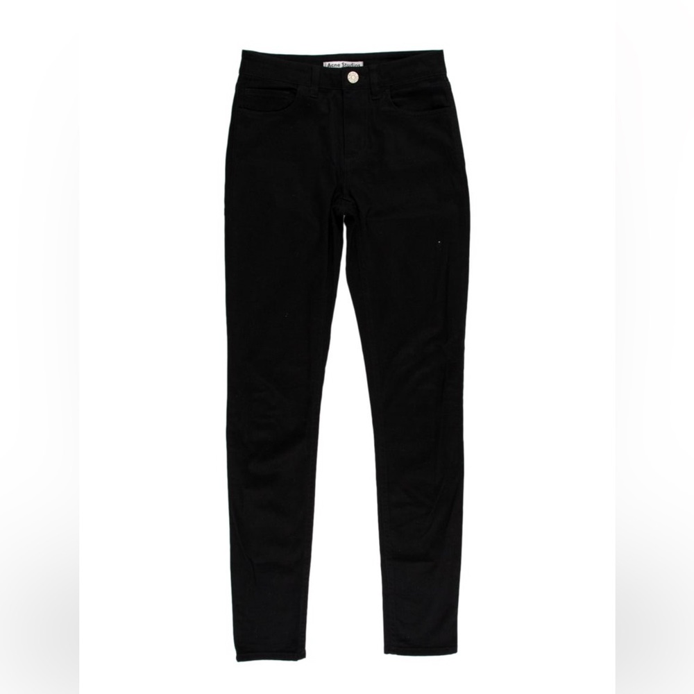 Acne Studios Skinny leg black pant